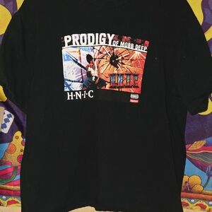 Supreme Black Prodigy Of Mobb Deep T-Shirt